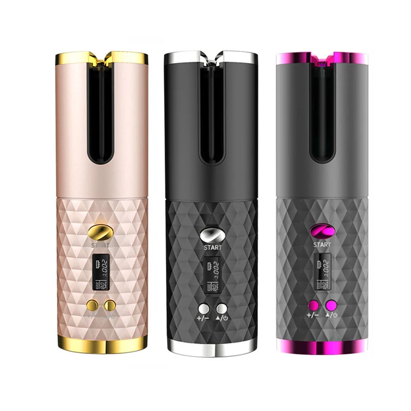 BeautyNova Curly (Rizador Automático Inalámbrico USB)
