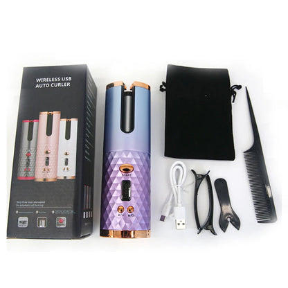 BeautyNova Curly (Rizador Automático Inalámbrico USB)