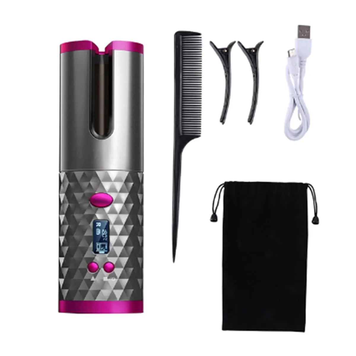 BeautyNova Curly (Rizador Automático Inalámbrico USB)