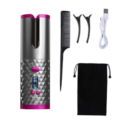 BeautyNova Curly (Rizador Automático Inalámbrico USB)