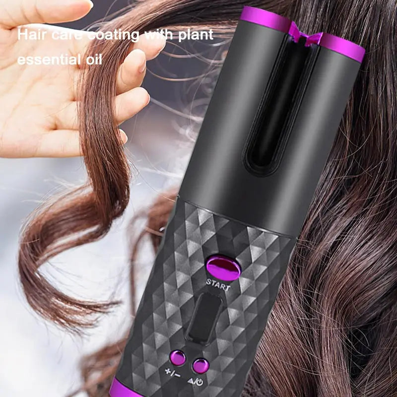 BeautyNova Curly (Rizador Automático Inalámbrico USB)